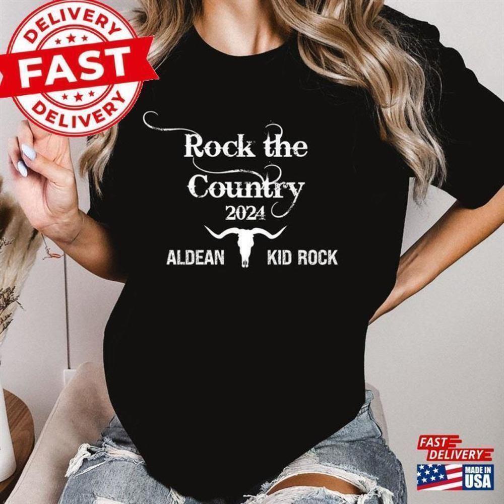 Rock The Country Concert Music Fan Unisex Graphic TShirt